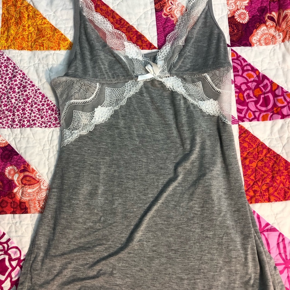 Laced Sleepwear Tank